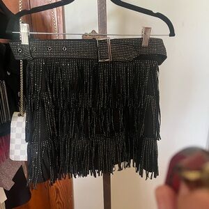 Rhinestone cowgirl skirt